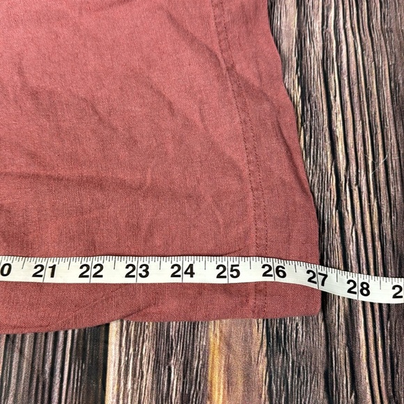 NWT Rose Colored Linen Pants- Size Medium - Picture 11 of 12